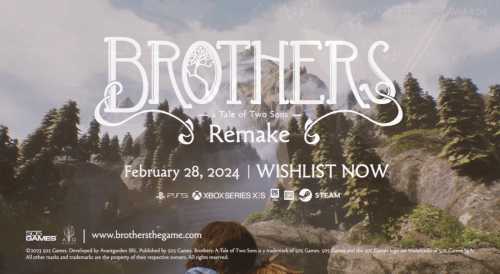 TGA 2023：《兄弟：双子传说》重制版正式公布 2月28日发售